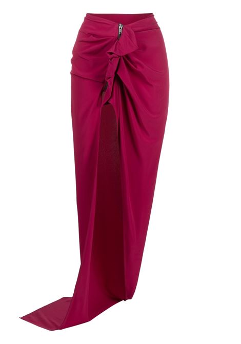 Gonna maxi con spacco edfu in fucsia - donna RICK OWENS | RO01C5376CC23